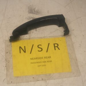 2014 FORD FOCUS MK3. PASSENGER SIDE REAR DOOR HANDLE IN BLACK