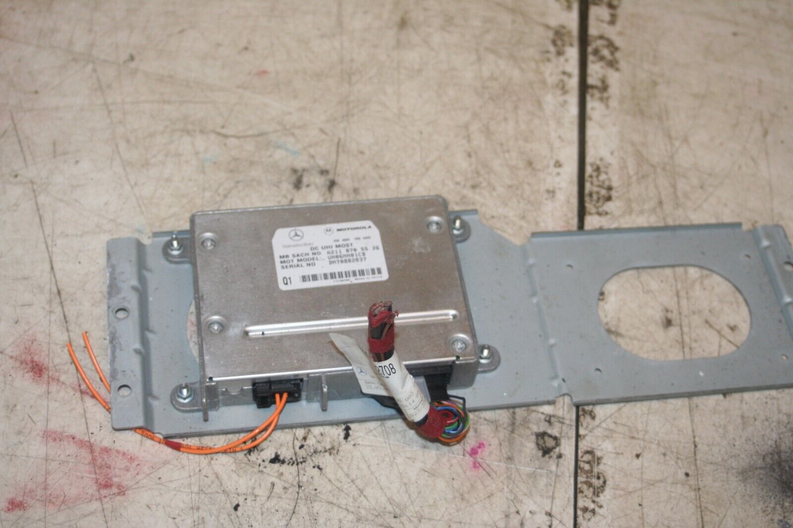 2006 MERCEDES BENZ C CLASS W203. ECU BLUETOOTH CONTROL MOTOROLA