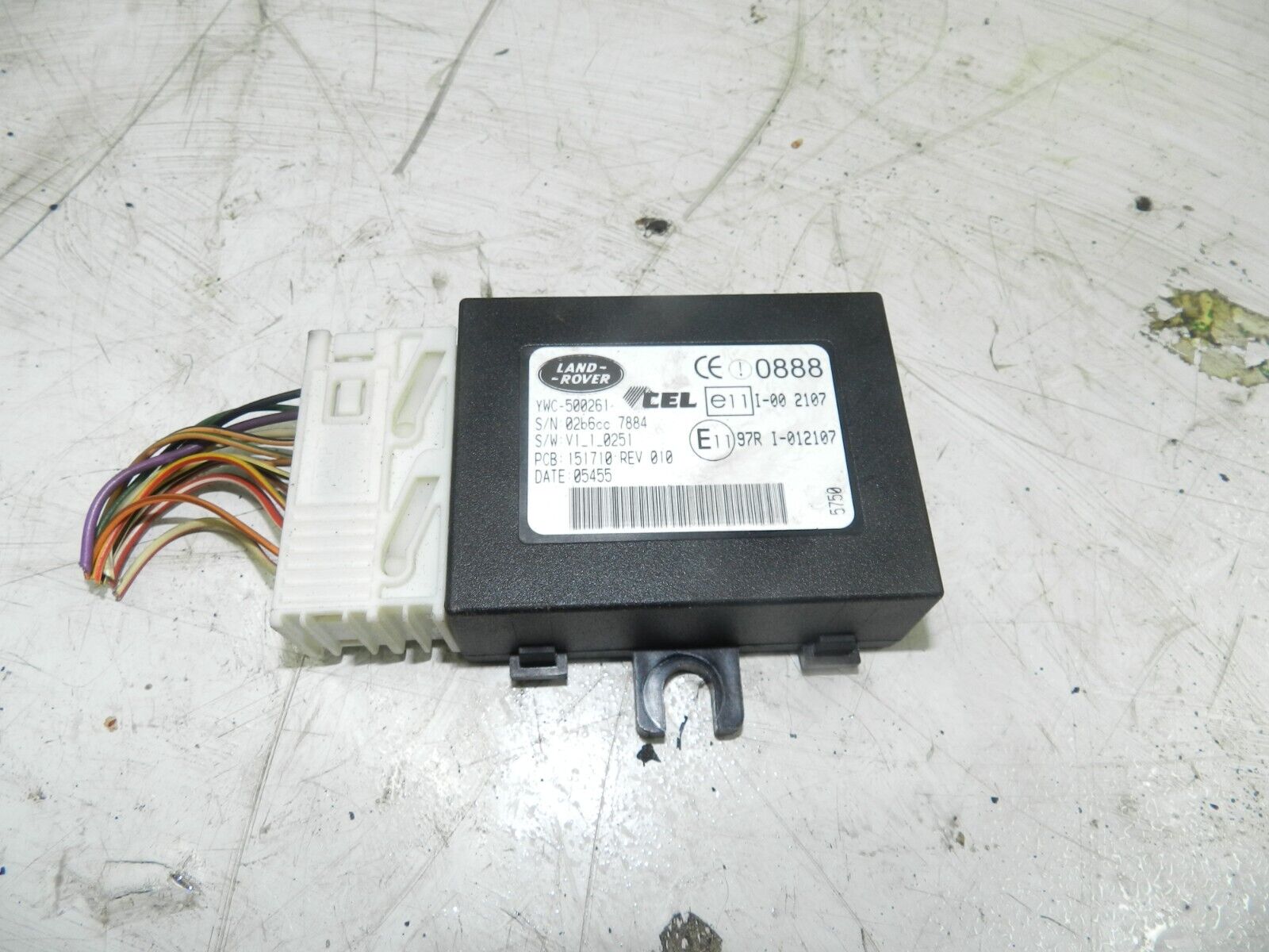 2006 LAND ROVER FREELANDER 1 FACELIFT TD4 L314 IMMOBILIZER MODULE ECU YWC-500261
