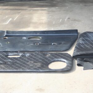 MAZDA MX5 MK1. DOOR CARDS PART REUPHOLSTERED WITH LEATHER FABRIC