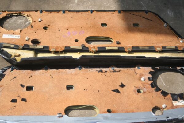MAZDA MX5 MK1. DOOR CARDS PART REUPHOLSTERED WITH LEATHER FABRIC - Image 6