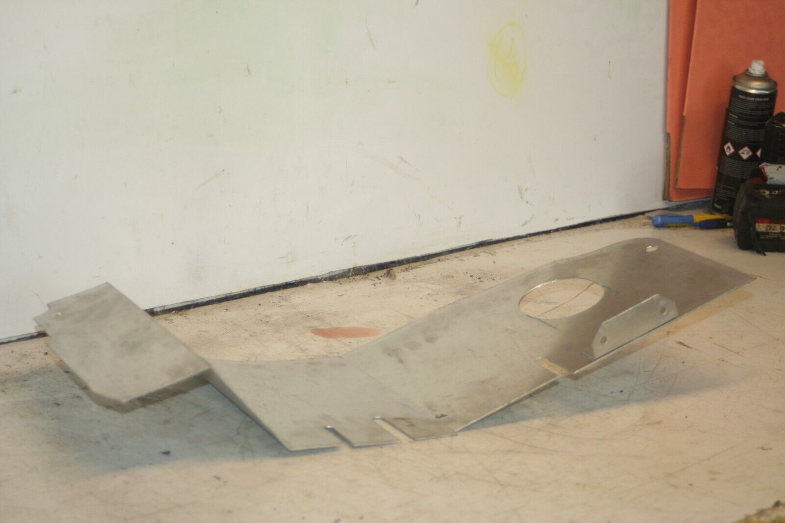 MAZDA MX5 MK1. METAL PLATE TRIM HEAT SHIELD INTAKE