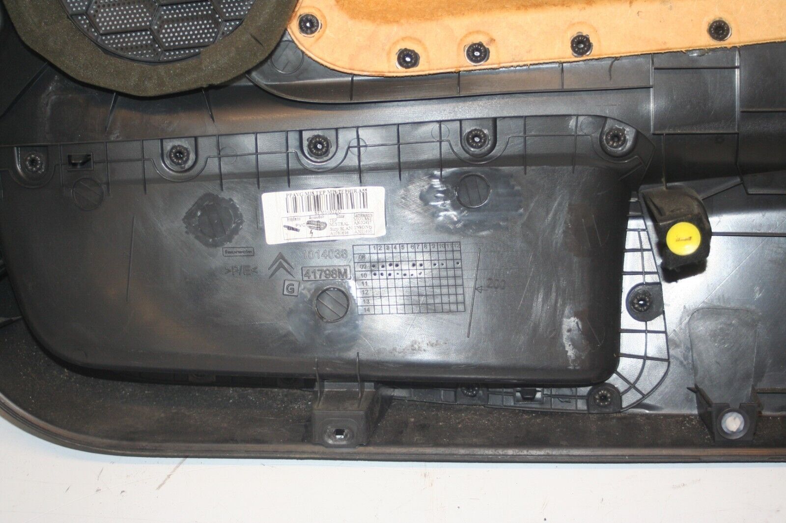 2010 CITROEN DS3. PASSENGER SIDE DOOR CARD - Image 12