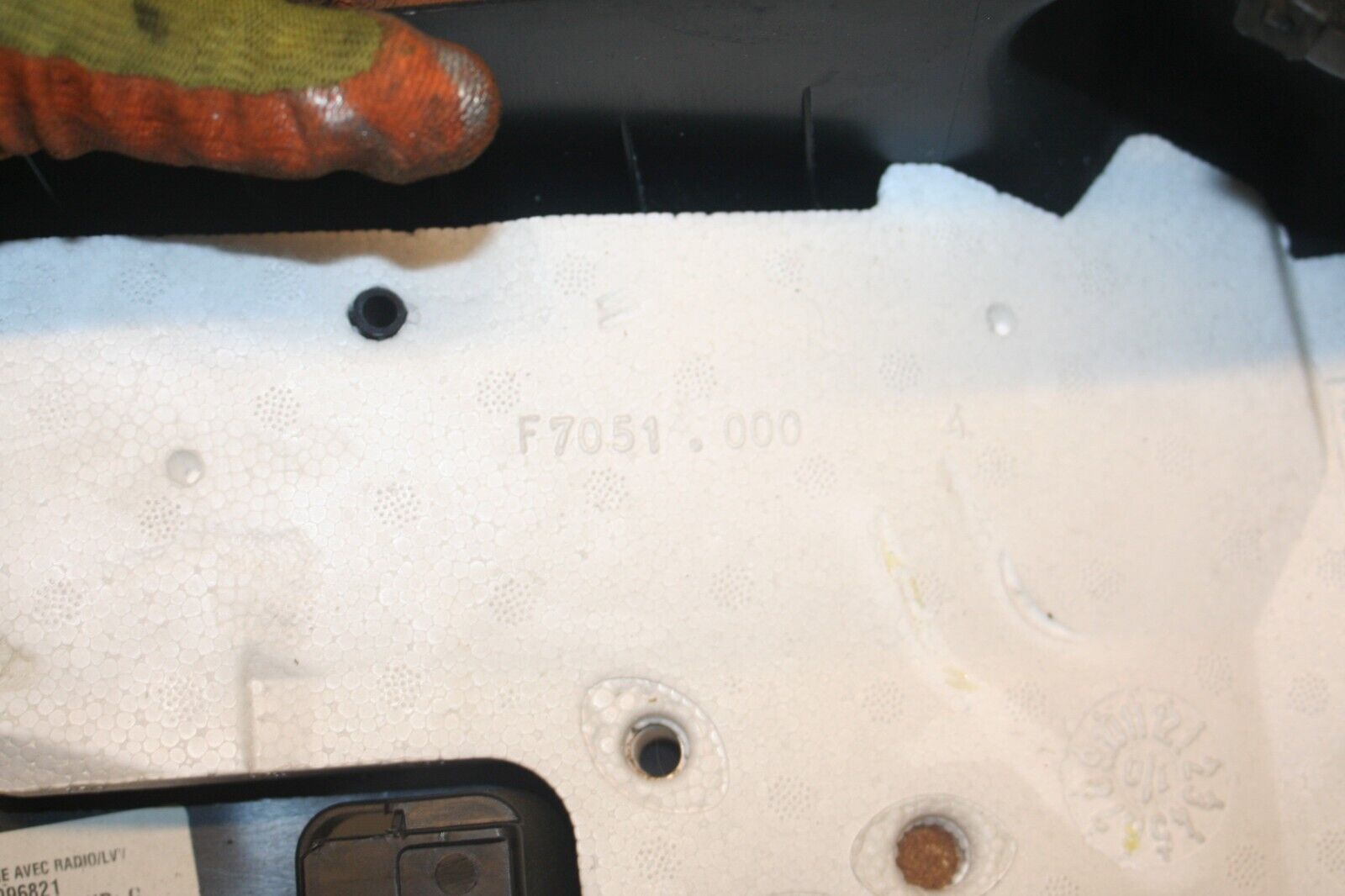 2010 CITROEN DS3. STEERING COWLING TRIM LOWER - Image 7