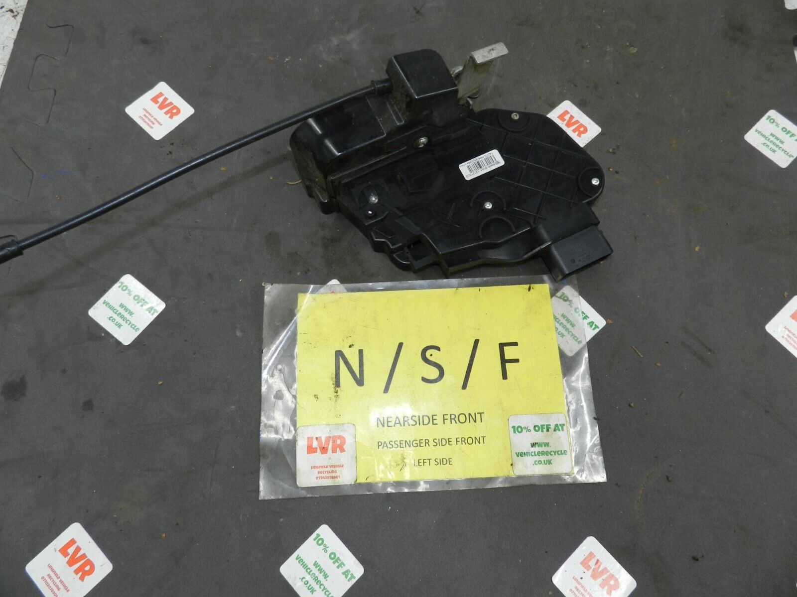 2008 FORD FOCUS CC CONVERTIBLE. PASSENGER SIDE DOOR LOCK MOTOR MECHANISM