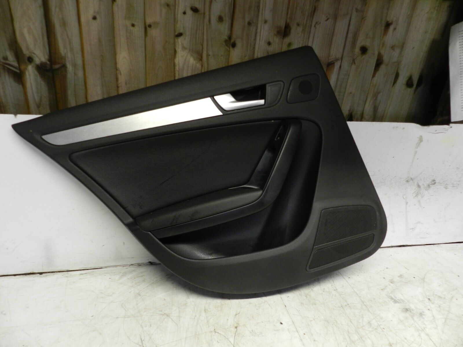 2014 AUDI S4 QUATRO A4 B8. PASSENGER SIDE REAR DOOR CARD - Image 2