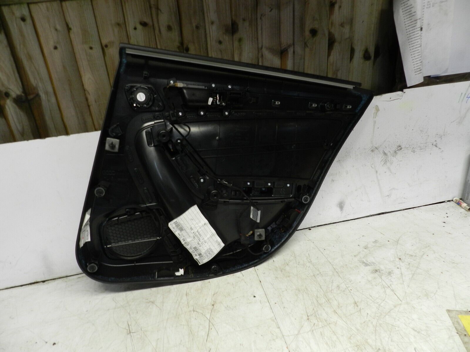 2014 AUDI S4 QUATRO A4 B8. PASSENGER SIDE REAR DOOR CARD - Image 3