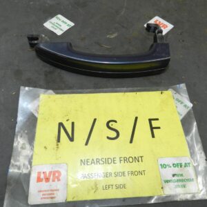 2008 FORD FOCUS CC CONVERTIBLE. PASSENGER SIDE DOOR HANDLE EXTERNAL PURPLE