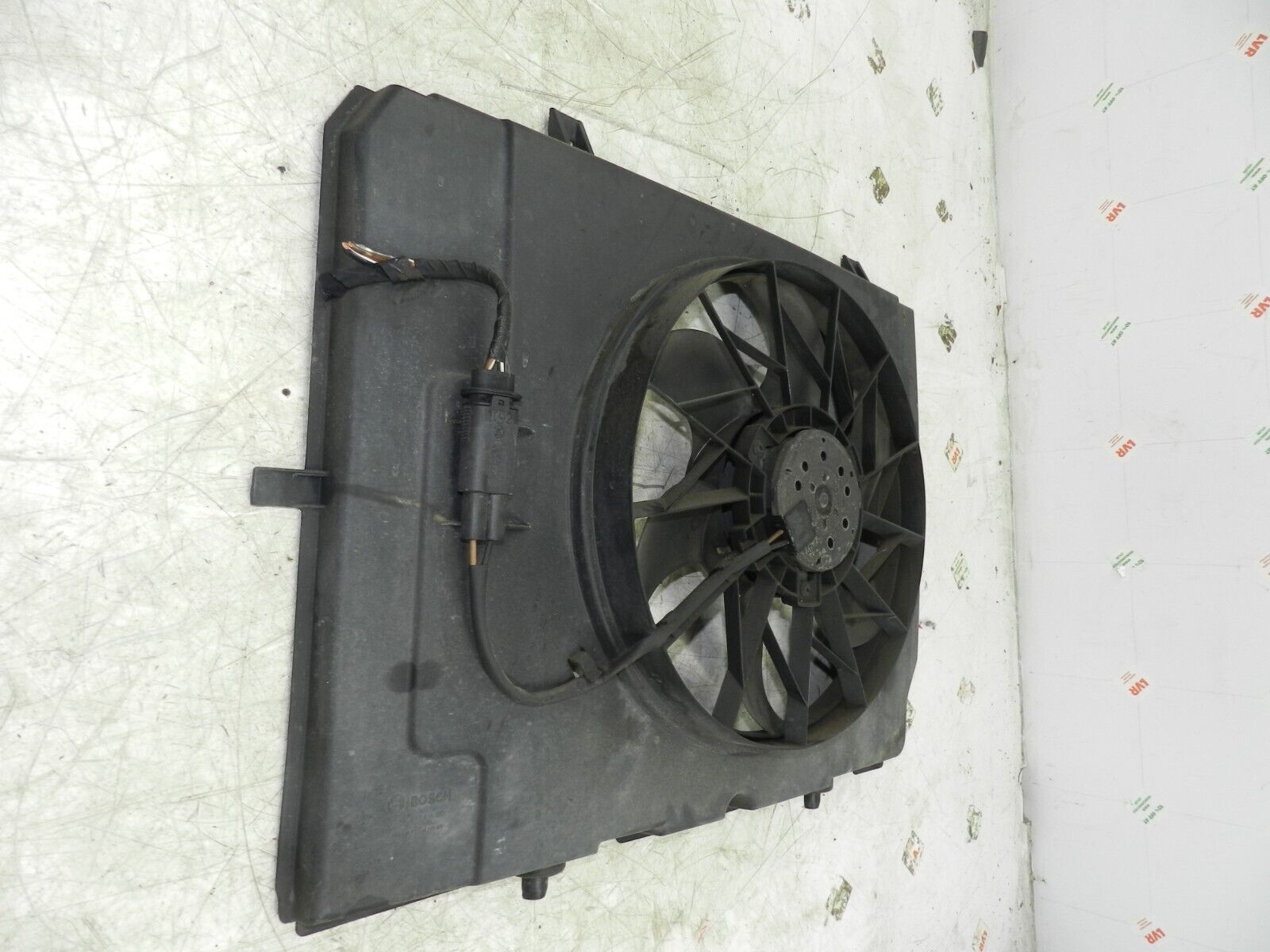 (141) MERCEDES E CLASS SALOON W210. COOLING RADIATOR FAN BLOWER