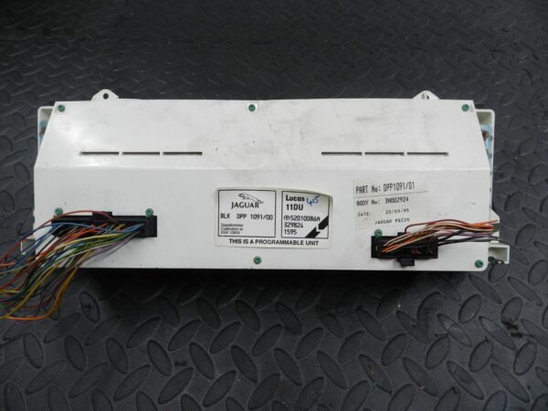 147. JAGUAR XJ6 XJ40. SPEEDOMETER INSTRUMENT CLUSTER CLOCKS DDP1091 - Image 3