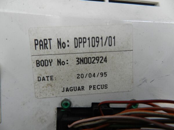 147. JAGUAR XJ6 XJ40. SPEEDOMETER INSTRUMENT CLUSTER CLOCKS DDP1091 - Image 5