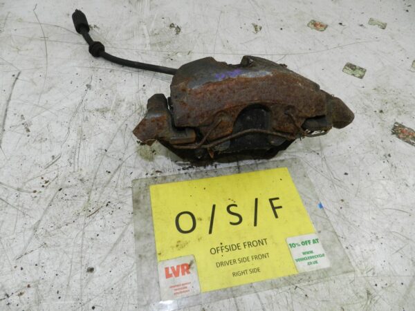2008 FORD FOCUS CC CONVERTIBLE. DRIVER SIDE FRONT CALIPER + CARRIER