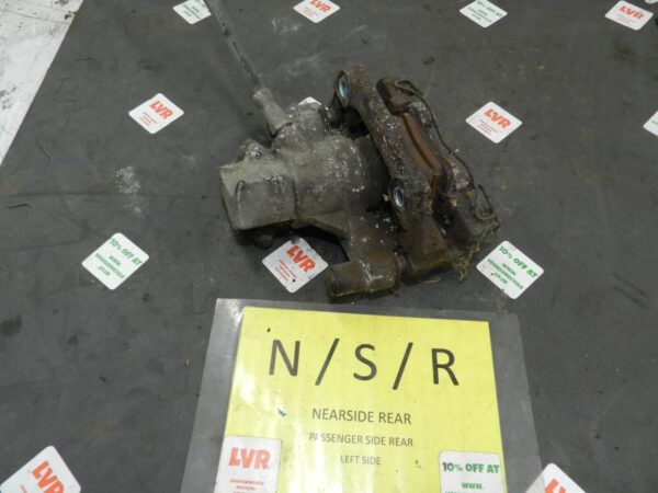 2008 FORD FOCUS CC CONVERTIBLE. PASSENGER SIDE REAR BRAKE CALIPER + CARRIER - Image 2