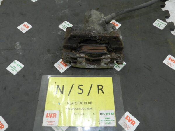 2008 FORD FOCUS CC CONVERTIBLE. PASSENGER SIDE REAR BRAKE CALIPER + CARRIER - Image 3