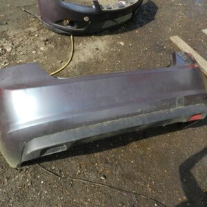 2008 FORD FOCUS CC CONVERTIBLE. REAR BUMPER IN PURPLE