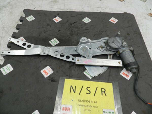 134. 1997-2002 JAGUAR XJ8. PASSENGER SIDE REAR WINDOW REGULATOR