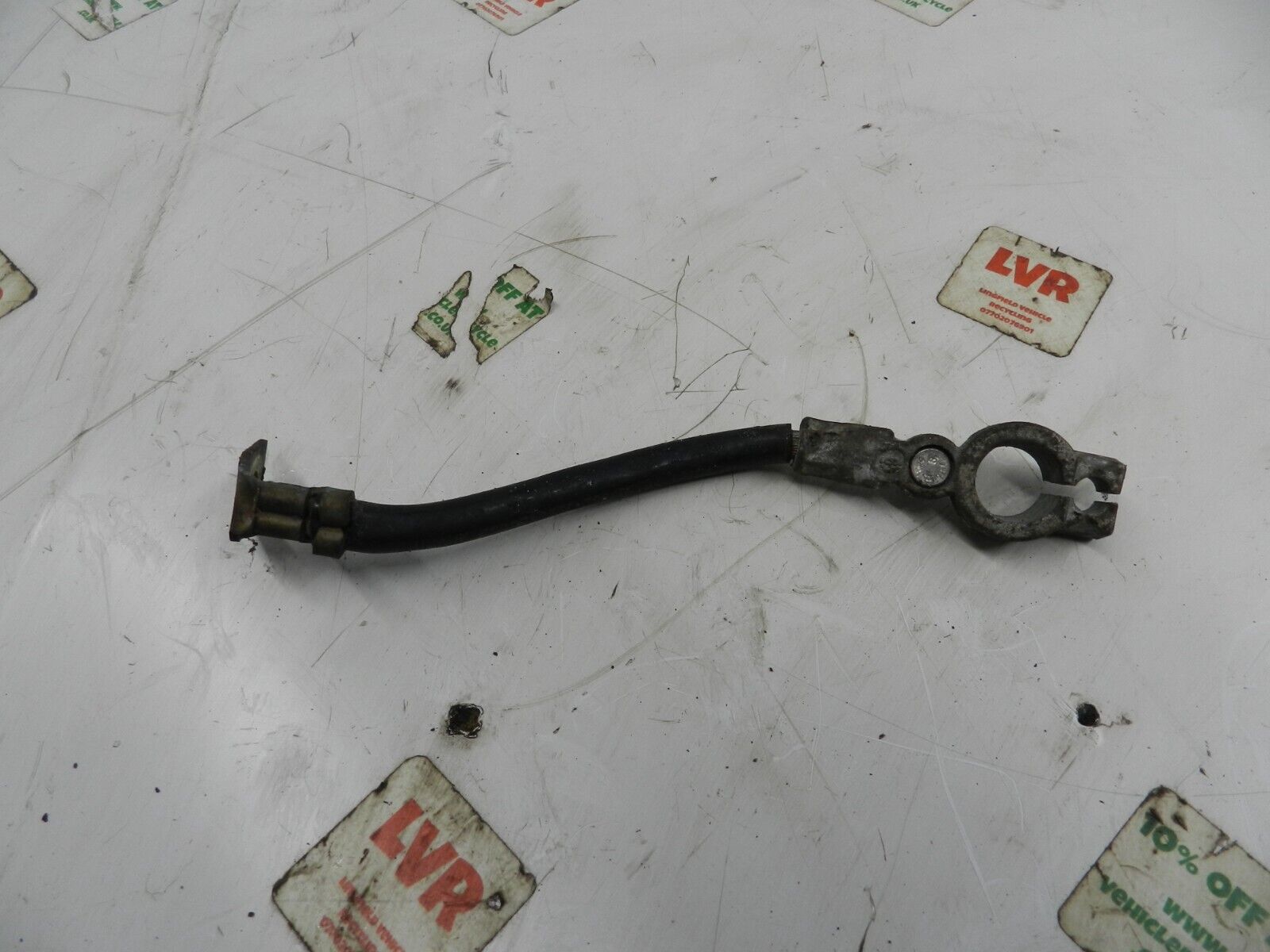 VOLKSWAGEN POLO 9N. NEGATIVE CABLE TERMINAL BATTERY CONNECTOR  WIRE STRAP
