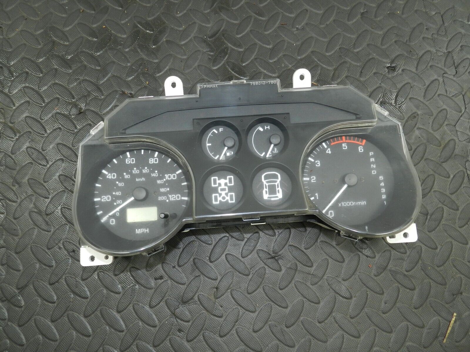 2006 MITSUBISHI SHOGUN MK3. SPEEDOMETER SPEEDO INSTRUMENT CLUSTER CLOCKS