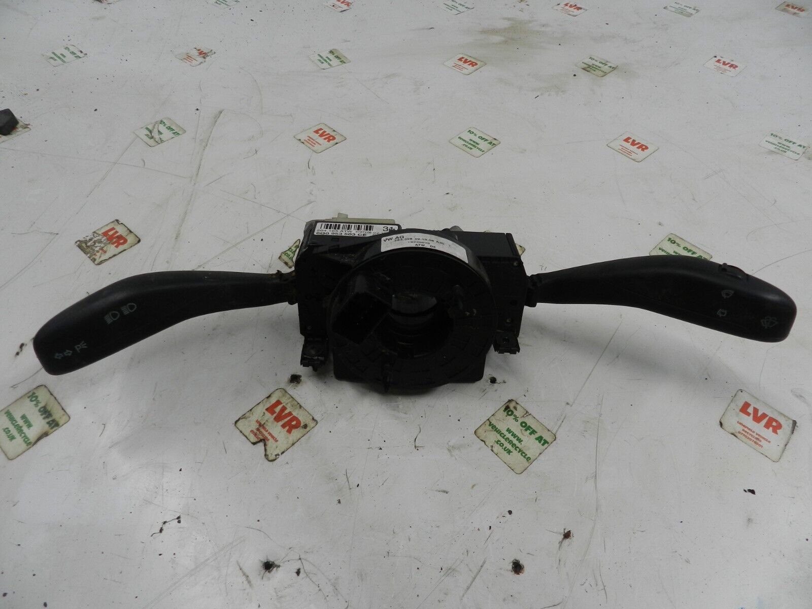 VOLKSWAGEN POLO 9N. SQUIB AIRBAG CLOCK RING STALKS 6Q0953503CE