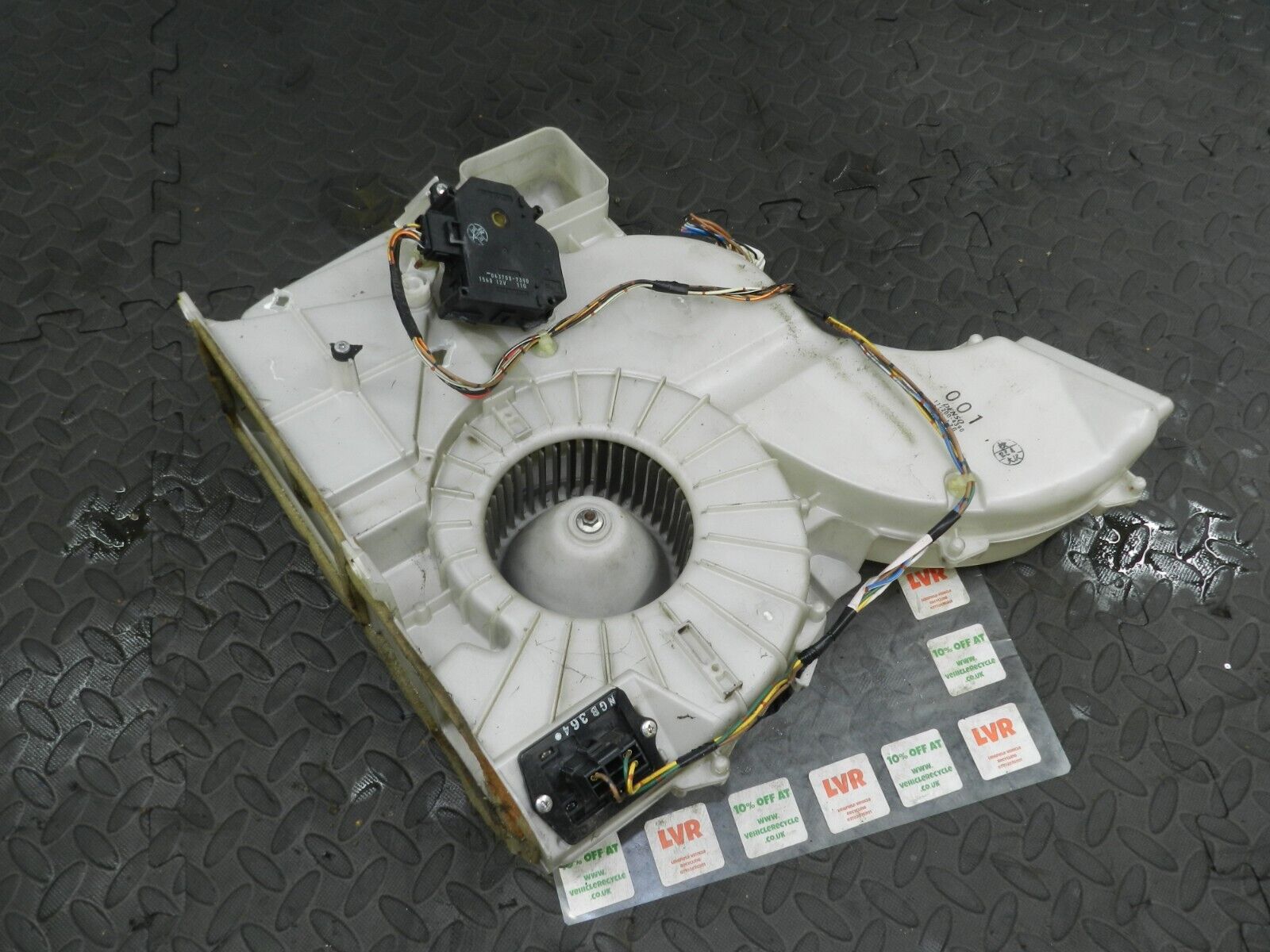 2006 MITSUBISHI SHOGUN MK3. REAR BLOWER MOTOR FAN RESISTOR - Image 4