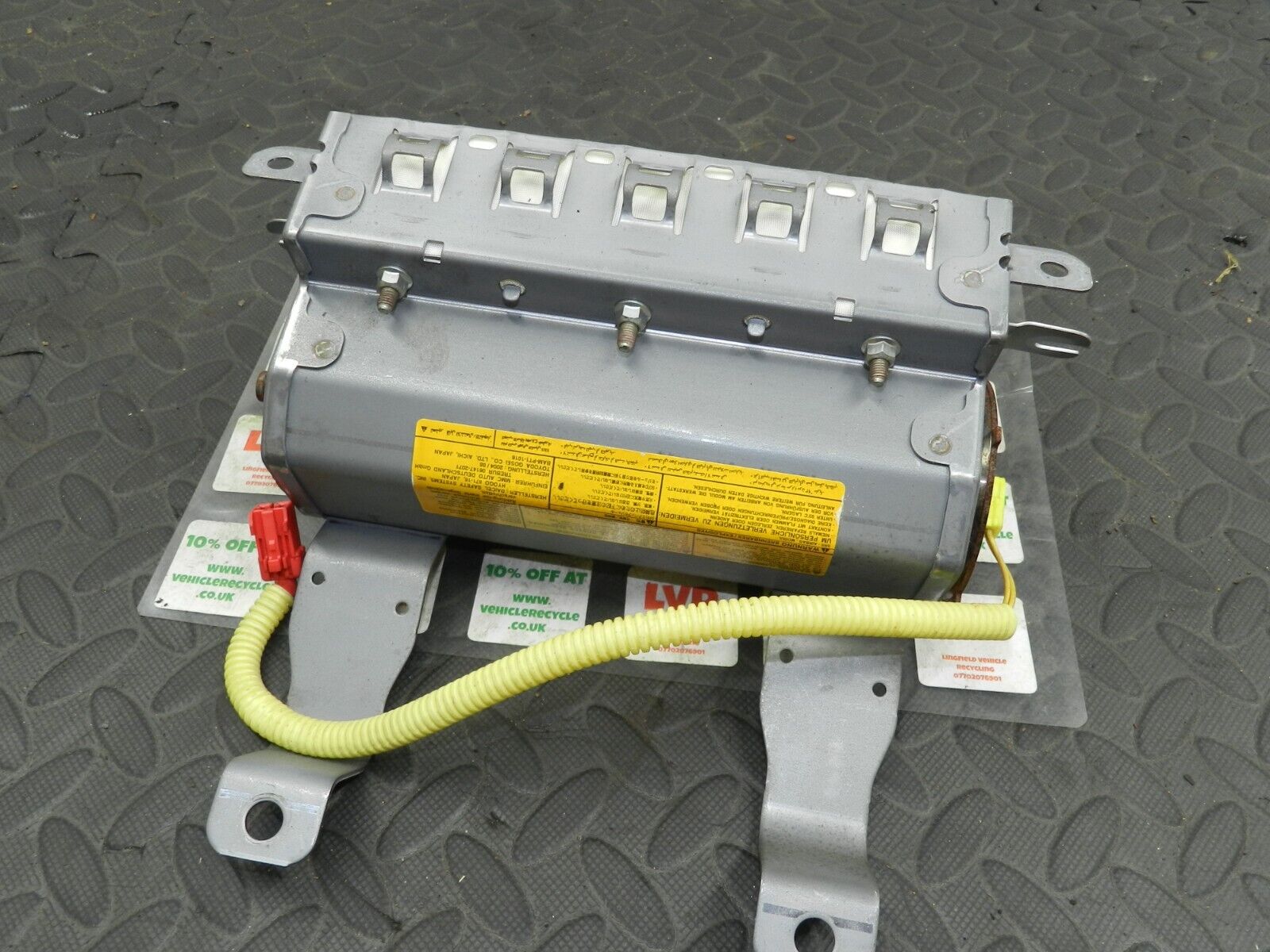 2006 MITSUBISHI SHOGUN MK3. PASSENGER DASH BOARD AIR BAG - Image 4