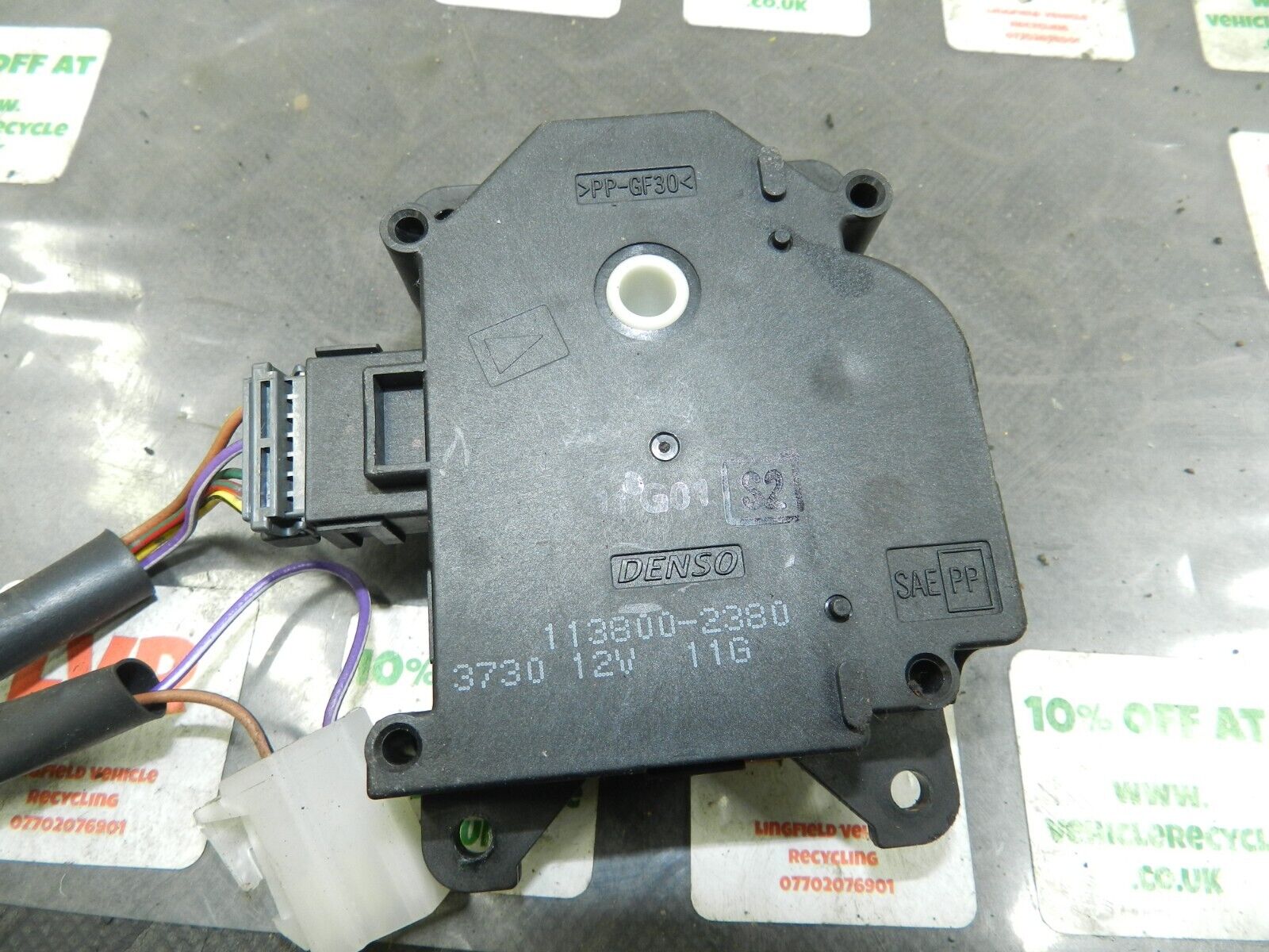 2006 MITSUBISHI SHOGUN MK3. HEATER BLOWER FLAP MOTOR - Image 5