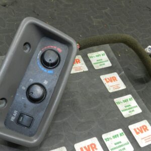 2006 MITSUBISHI SHOGUN MK3. HEATER BLOWER REAR CONTROLS