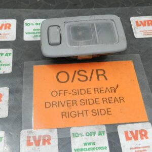 2006 MITSUBISHI SHOGUN MK3. DRIVER SIDE REAR INTERIOR LIGHT