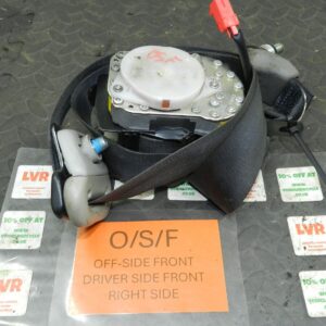 2006 MITSUBISHI SHOGUN MK3. DRIVER SIDE FRONT SEAT BELT