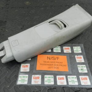 2009 NISSAN QASHQAI J10. PASSENGER SIDE B PILLAR UPPER TRIM