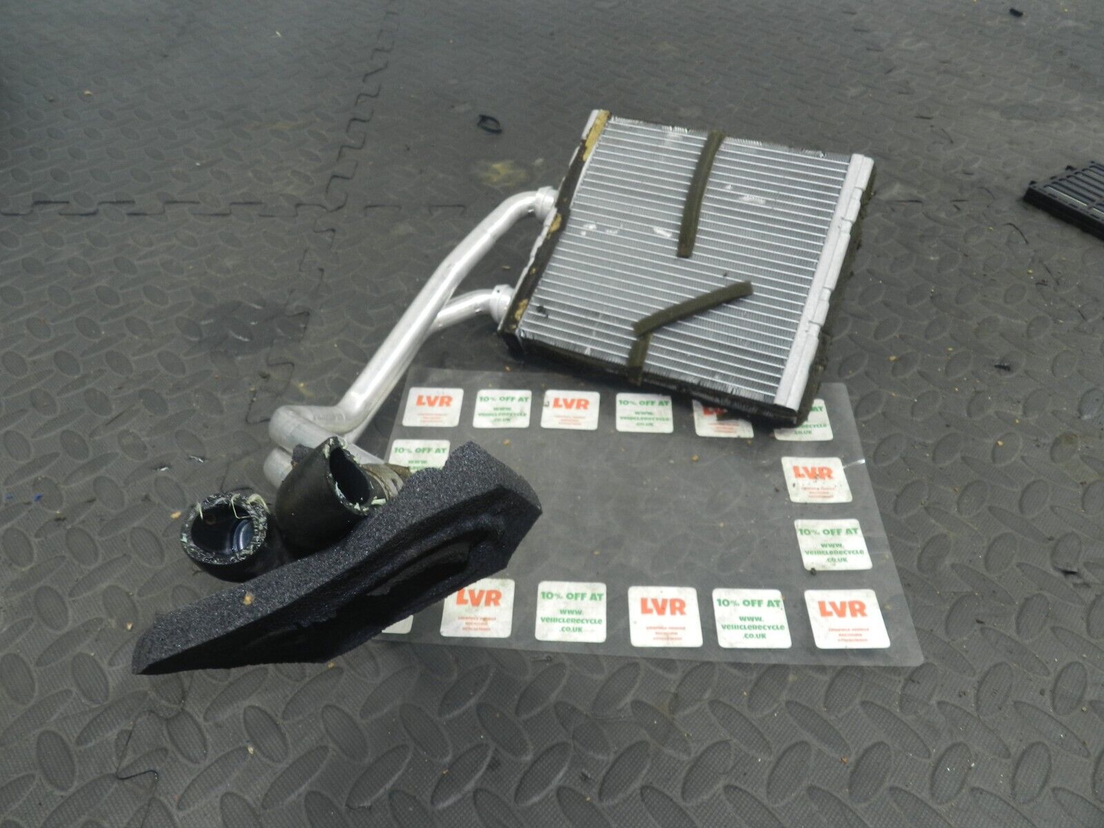 2009 NISSAN QASHQAI J10. COOLANT HEATING MATRIX CORE RADIATOR