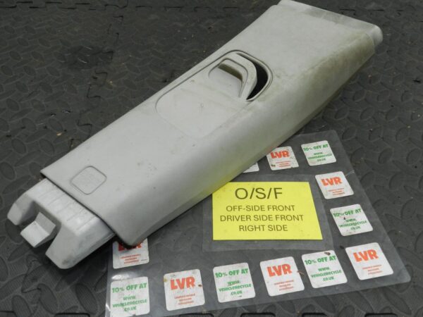 2009 NISSAN QASHQAI J10. DRIVER SIDE B PILLAR UPPER TRIM