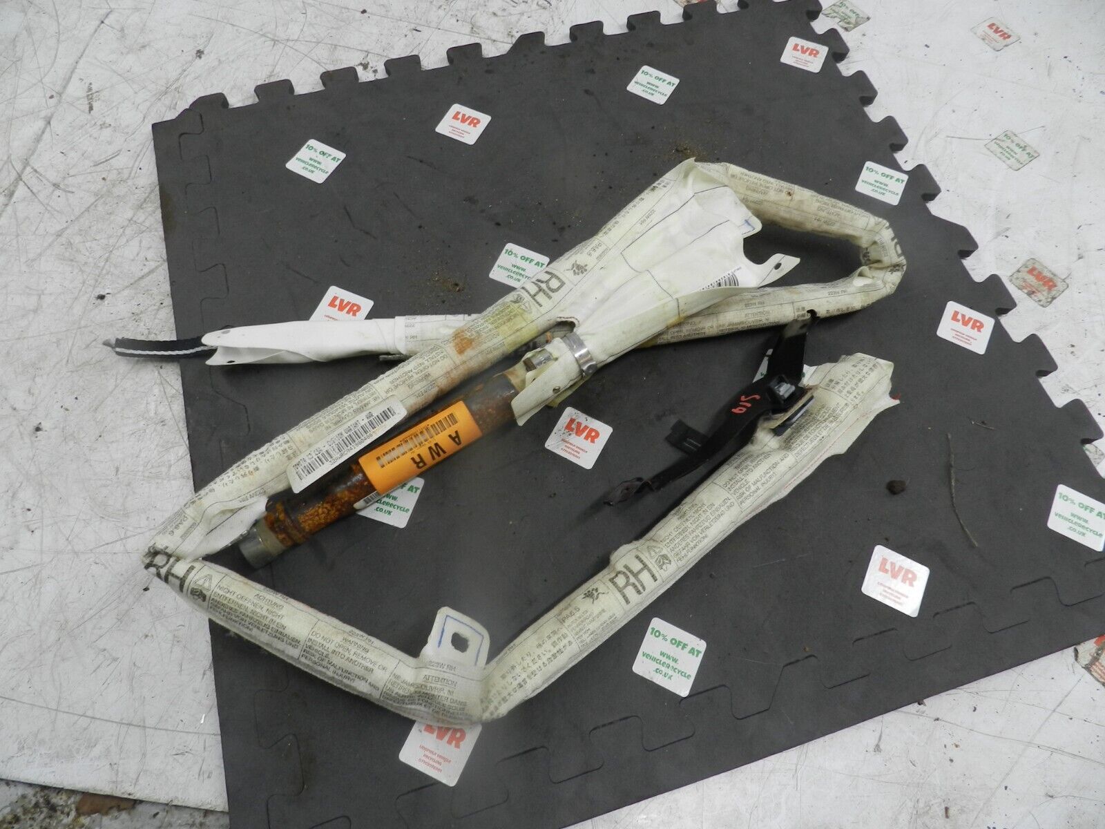 (133) 2005 TOYOTA AVENSIS. DRIVER SIDE AIRBAG CURTAIN - Image 2