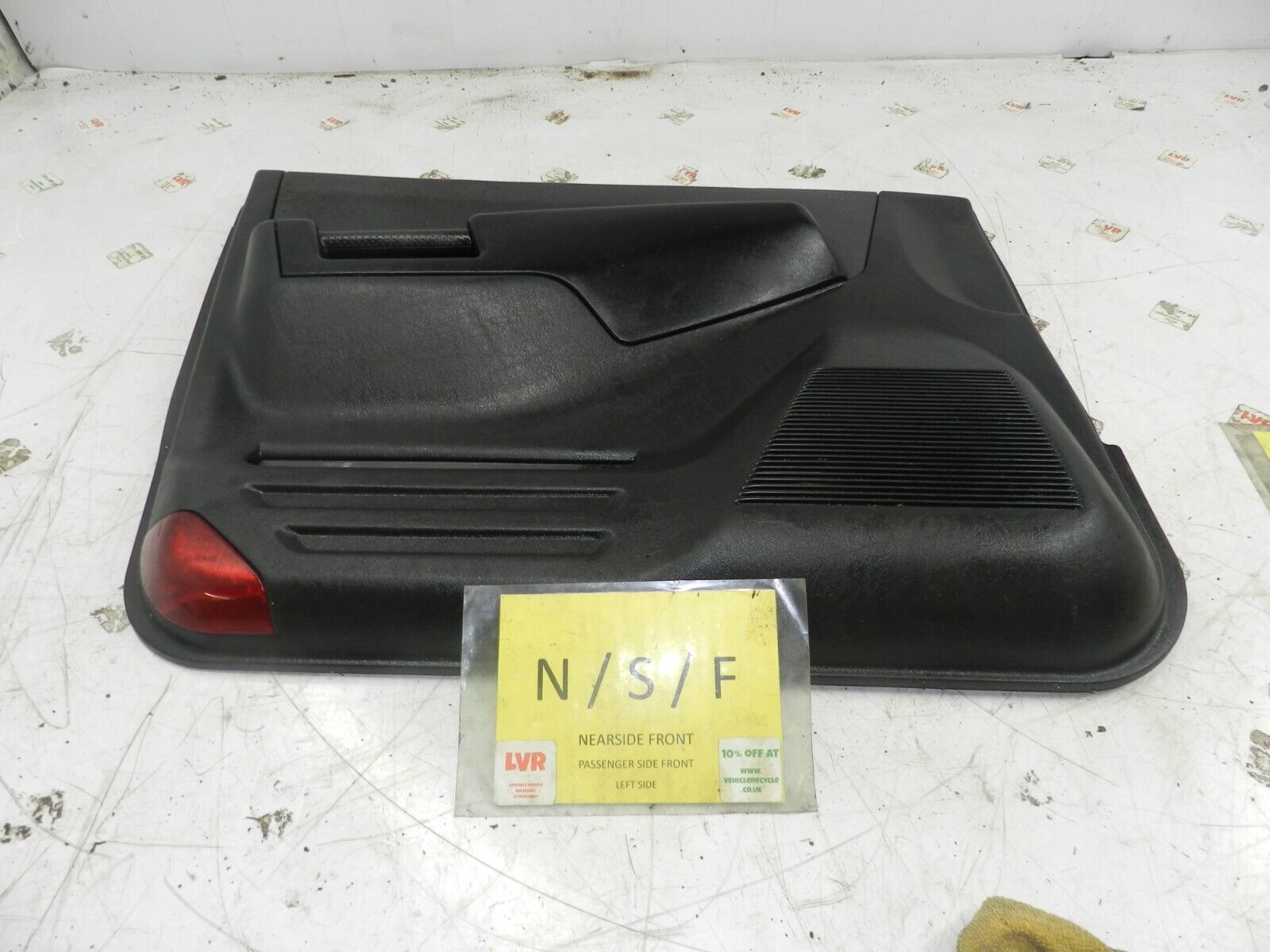 2006 MITSUBISHI SHOGUN PININ PASSENGER SIDE FRONT DOOR CARD PANEL