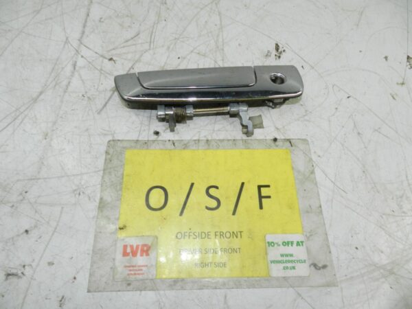 2006 MITSUBISHI SHOGUN PININ DRIVER SIDE FRONT DOOR HANDLE IN CHROME