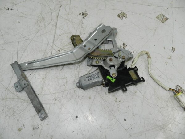 2006 MITSUBISHI SHOGUN PININ DRIVER SIDE REAR WINDOW REGULATOR AND MOTOR - Image 3