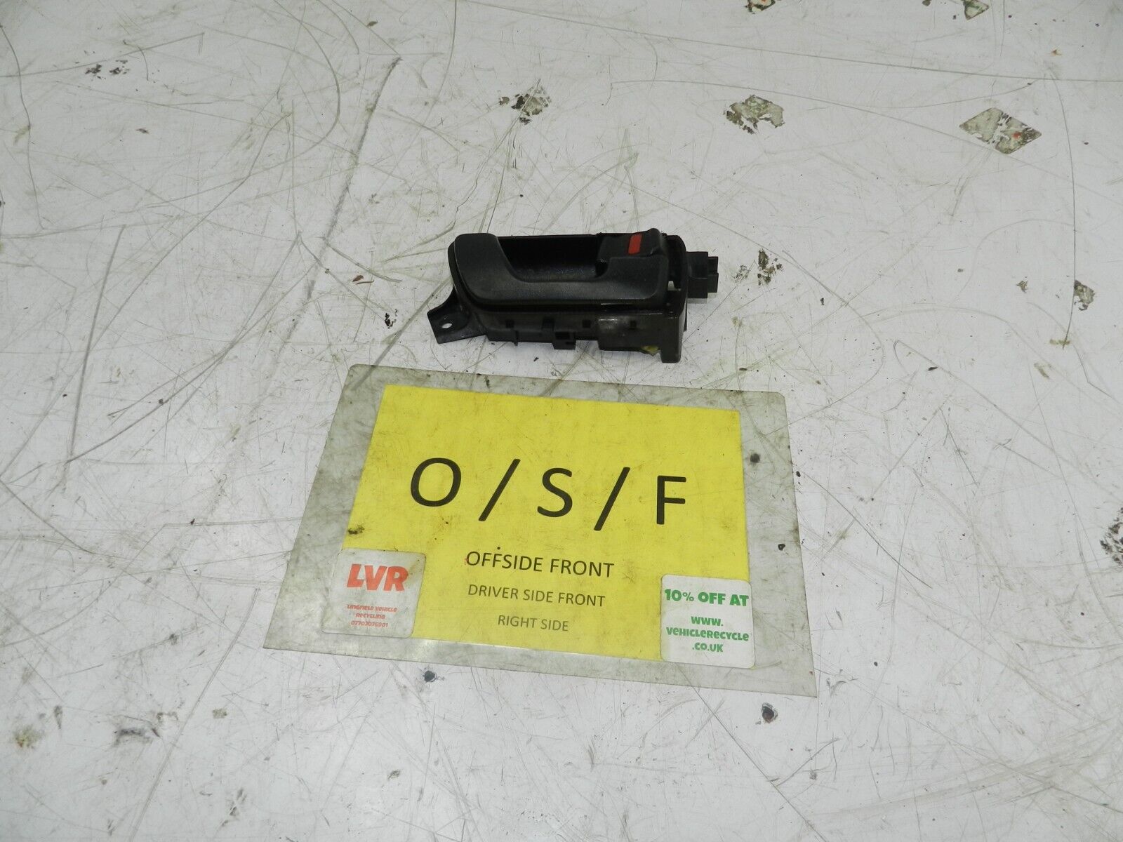 2006 MITSUBISHI SHOGUN PININ DRIVER SIDE FRONT INTERNAL DOOR HANDLE