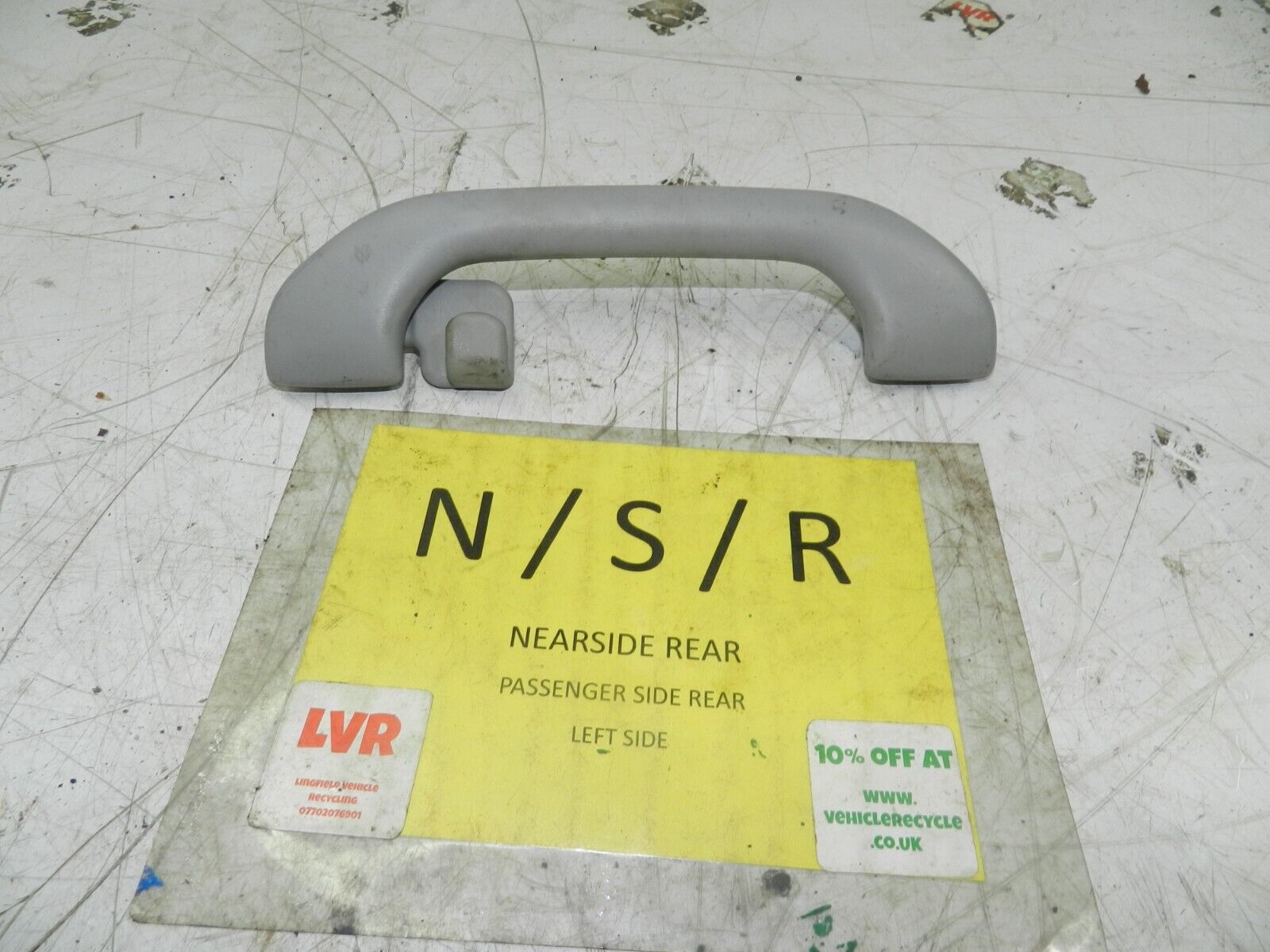 2006 MITSUBISHI SHOGUN PININ PASSENGER SIDE REAR GRAB HANDLE
