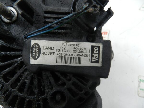 2006 LAND ROVER FREELANDER 1 FACELIFT TD4 L314. ALTERNATOR - Image 3
