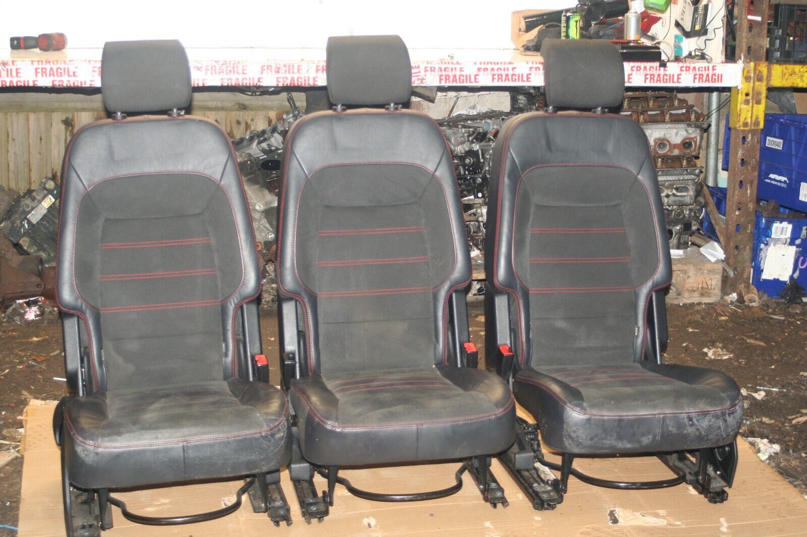 2011 FORD S MAX TITANIUM ECOBOOST. FULL SET HALF LEATHER SEATS - Image 9