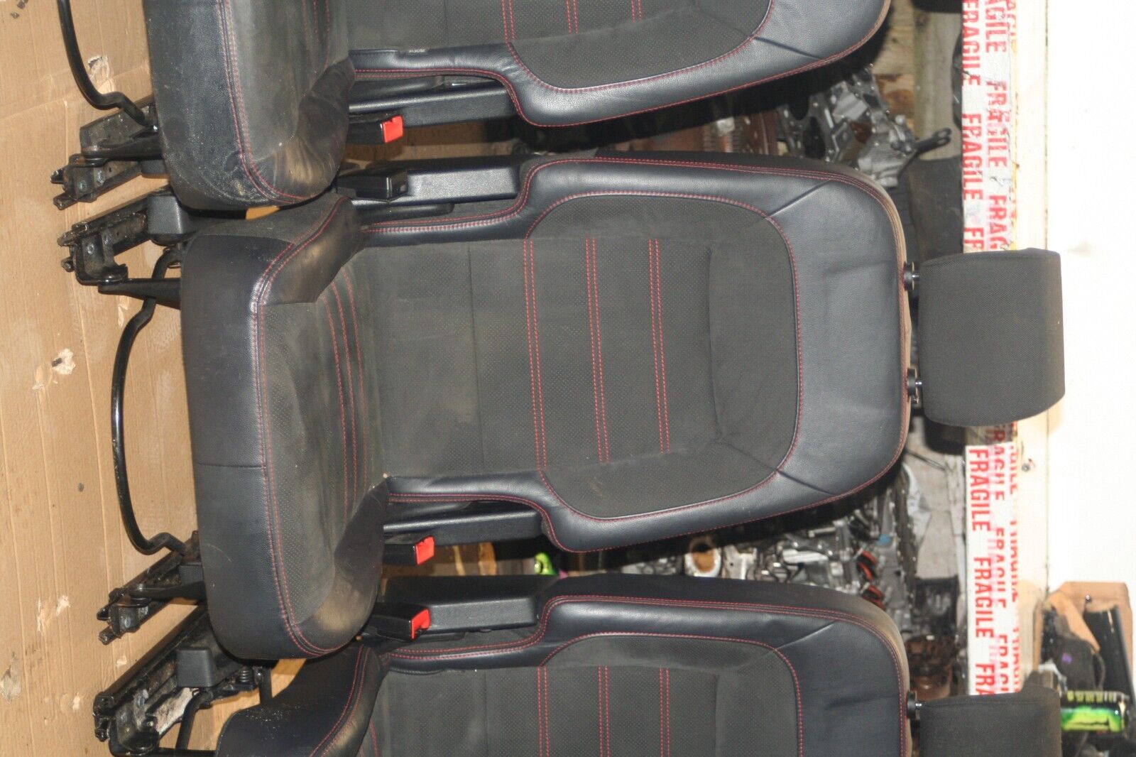 2011 FORD S MAX TITANIUM ECOBOOST. FULL SET HALF LEATHER SEATS - Image 11