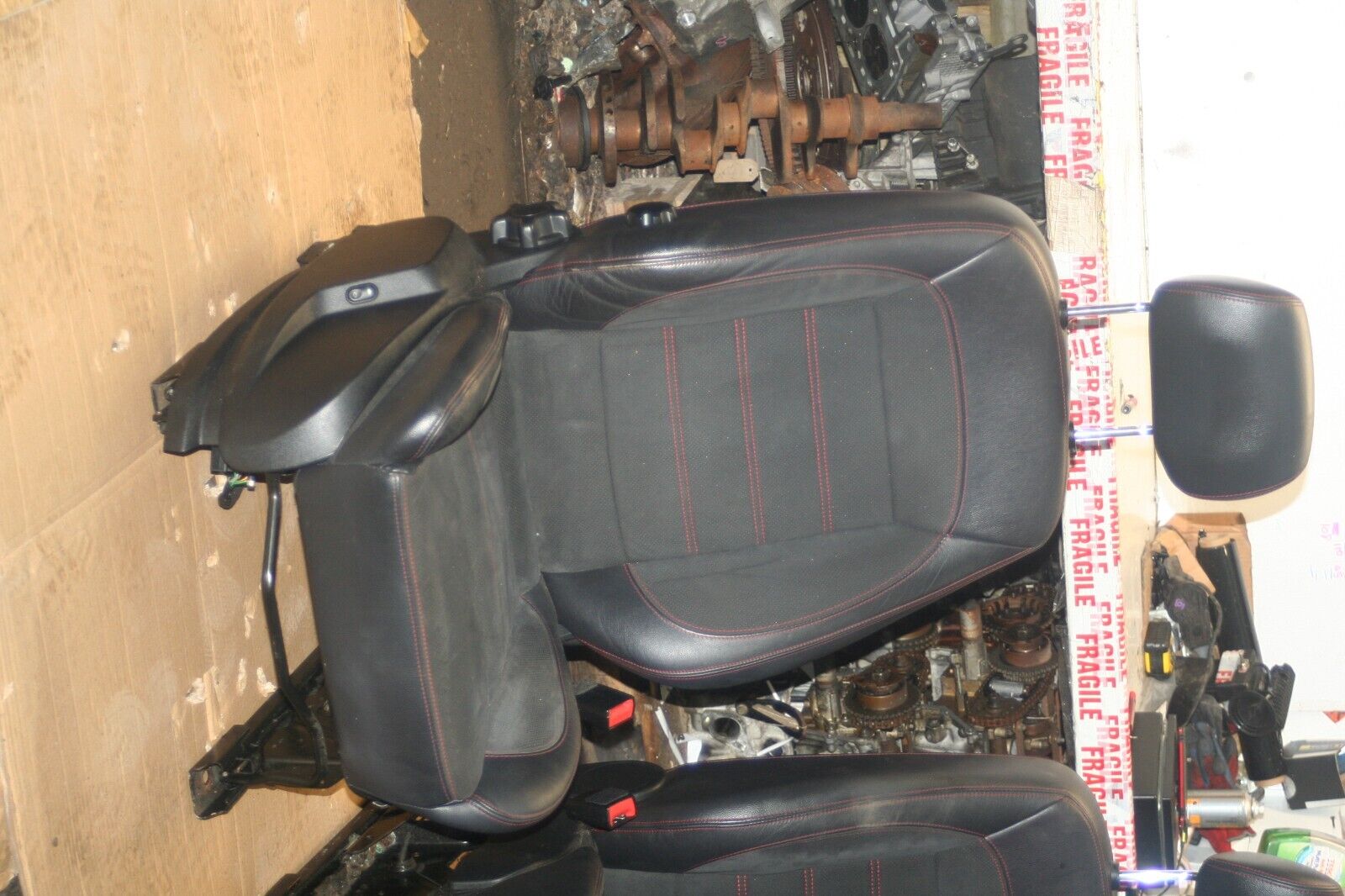 2011 FORD S MAX TITANIUM ECOBOOST. FULL SET HALF LEATHER SEATS - Image 21