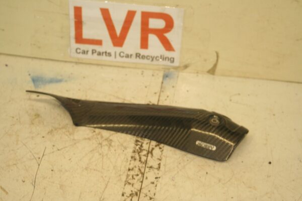 2020 KAWASAKI NINJA 125 CC. EXHAUST GUARD CARBON FIBRE SCUFFED SHIELD - Image 2