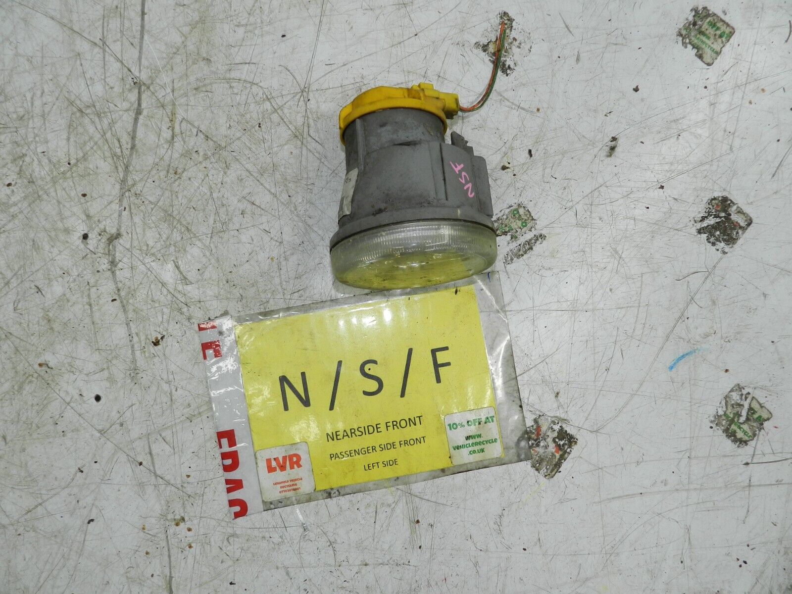 (135) 2003 CITROEN C3 PLURIEL CONVERTIBLE. PASSENGER FRONT FOG LIGHT - Image 2