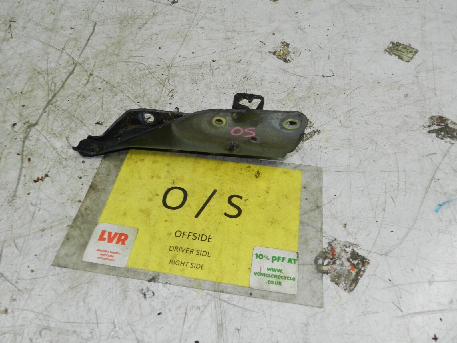 (135) 2003 CITROEN C3 PLURIEL CONVERTIBLE. DRIVER SIDE BONNET HINGE - Image 2