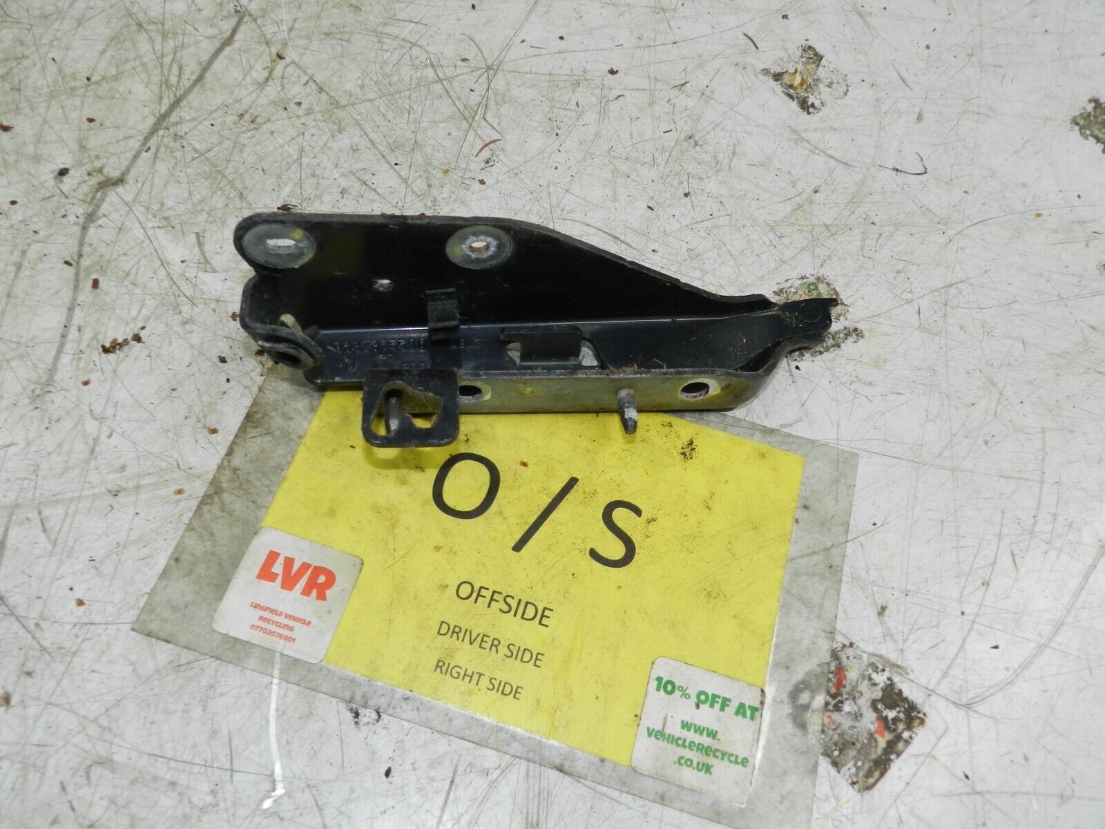 (135) 2003 CITROEN C3 PLURIEL CONVERTIBLE. DRIVER SIDE BONNET HINGE - Image 4