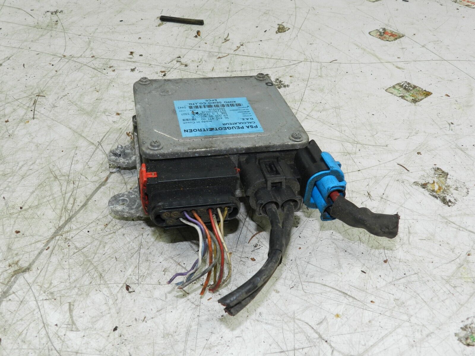 (135) 2003 CITROEN C3 PLURIEL CONVERTIBLE. ELECTRONIC STEERING ECU 9649847780 - Image 2