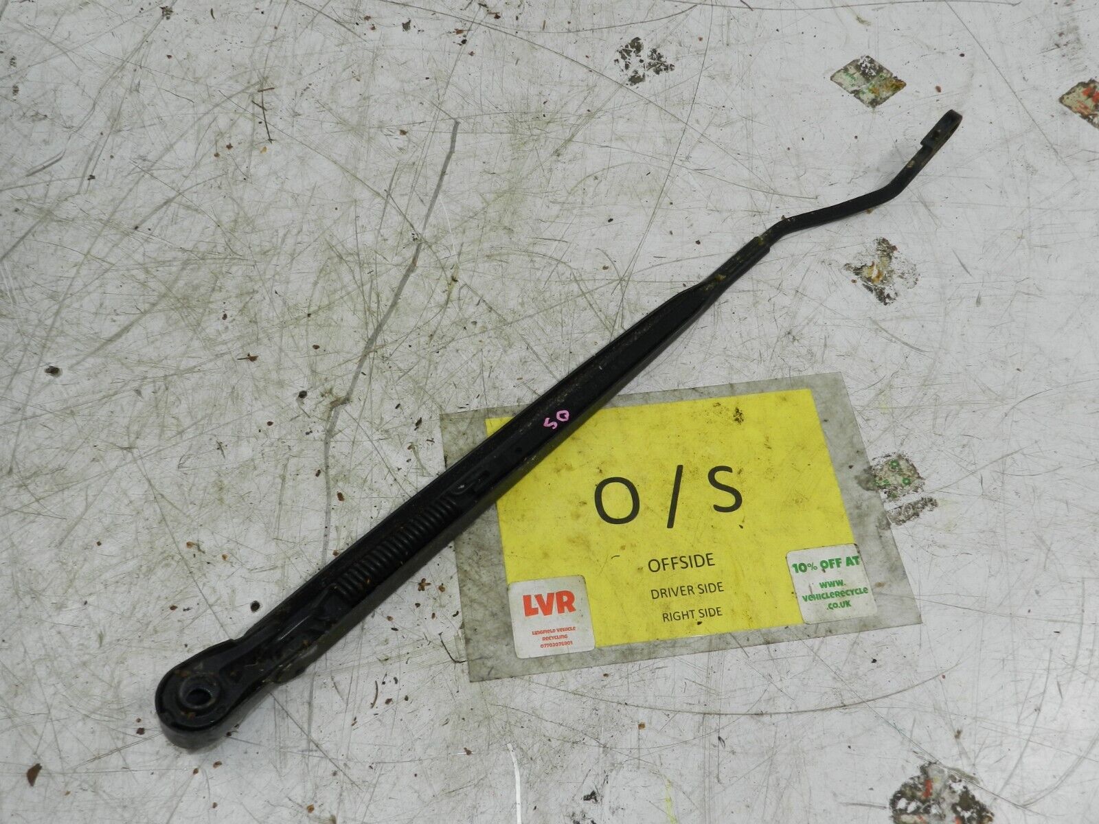 (135) 2003 CITROEN C3 PLURIEL CONVERTIBLE. DRIVER SIDE WIPER ARM - Image 2