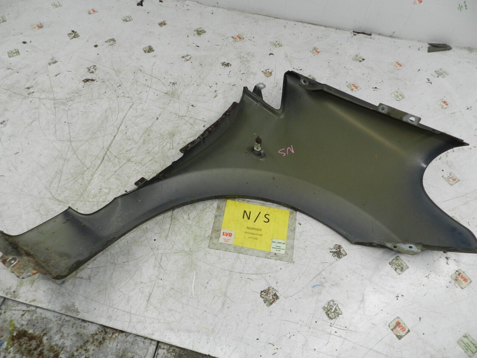 (135) 2003 CITROEN C3 PLURIEL CONVERTIBLE. PASSENGER SIDE WING IN BLACK - Image 3