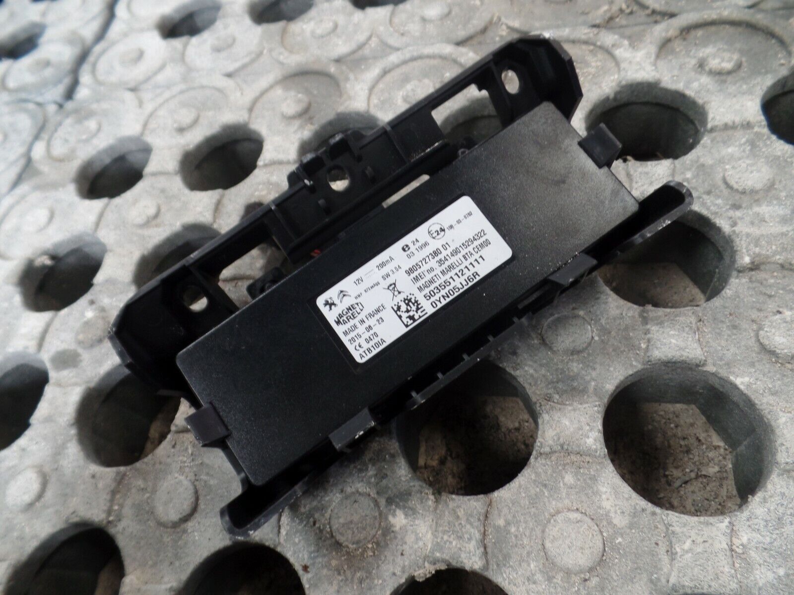 Citroen DS3 2015/16 1.2T Electronics Module 9805727380 DS Assist Calling module